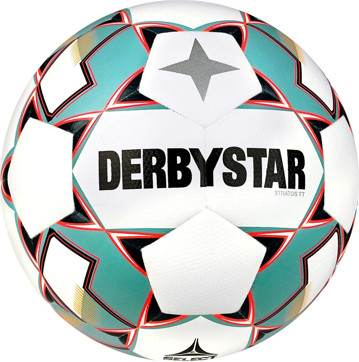 Derbystar Stratos TT v23 Fußball weiss blau orange im Online Shop von kaufen